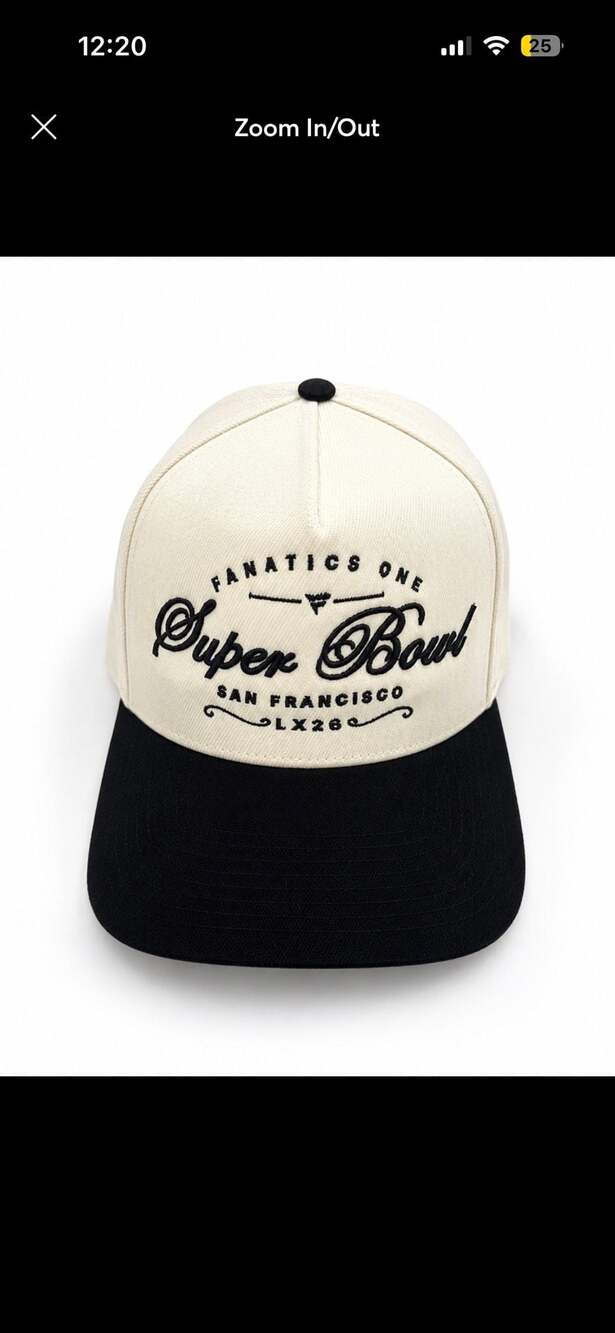 Fanatics Super Bowl LX San Francisco Embroidered Two-Tone Snapback Hat
